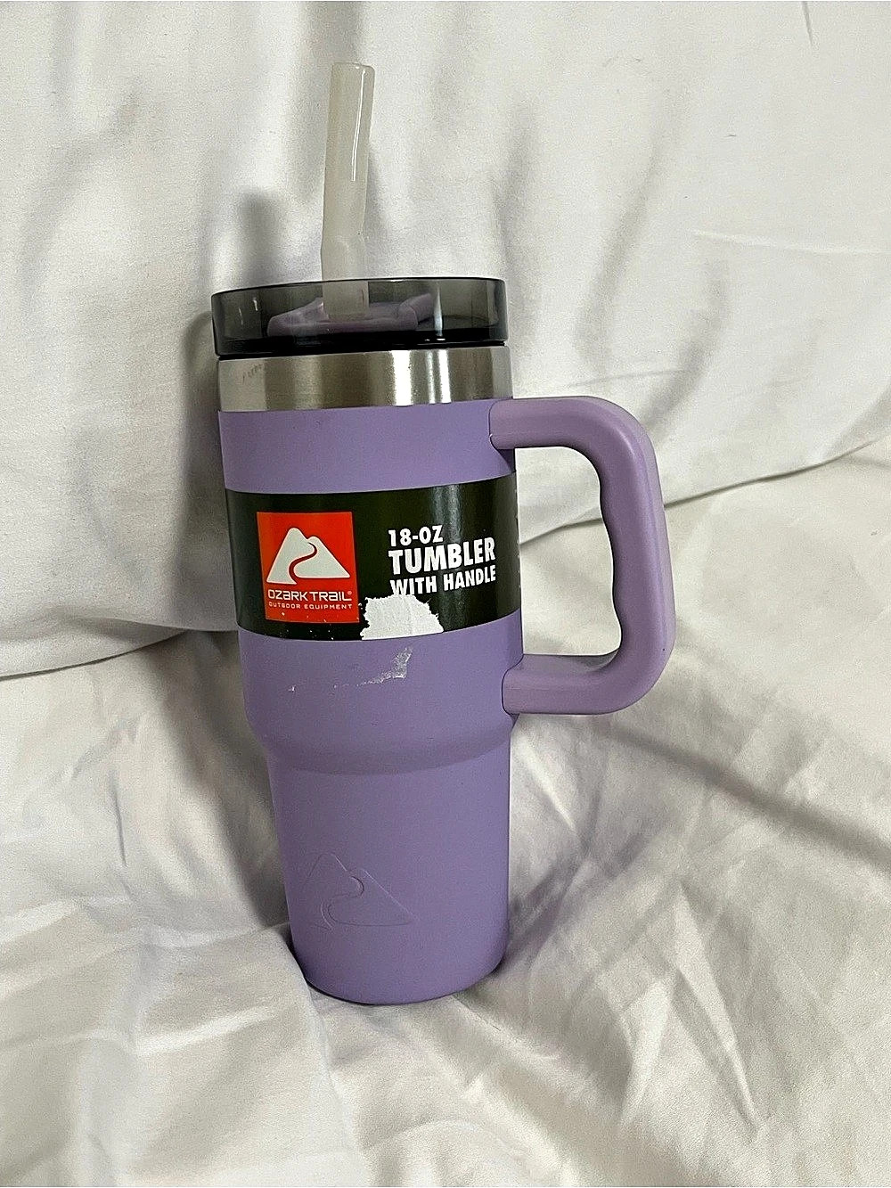Ozark Trail 18-OZ Tumbler with Handle Purple